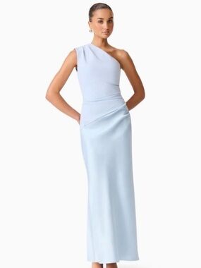 Elliatt | Dresses | Elliatt Fiona Blue Fitted Maxi Gown Dress Size Xs New |  Poshmark